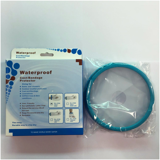 Wound Care Bandage Protector Hospital Equipment Medical Supplies Seal Tight Shower Waterproof Cast Cover for Adult Hand