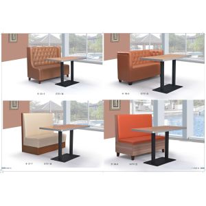 Quality restaurant booth sofa set furniture for sale