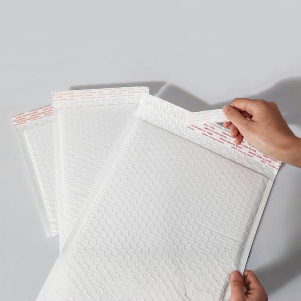 Custom Foil Holographic Bubble Mailers Padded Envelope Mailer Shipping Bag