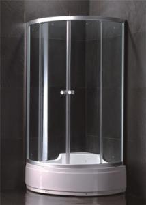 Custom Made Single Door Shower Enclosure Large Shower Stall With Entry Sliding Door