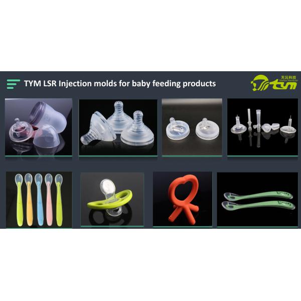 Energy Efficiency Horizontal Injection Molding Machine For Baby Wide Neck Bottle