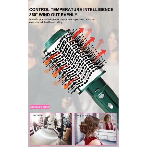 Mestar Hair Dryer Straightener Curler And Volumizer Brush 4 In 1