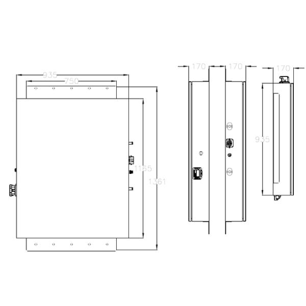 30kwh 330V 100Ah EV NCM Lithium Ion Battery Pack