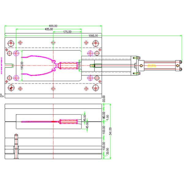H13 Precision Medical Injection Molding Smooth Handle Massage Product For PTSD