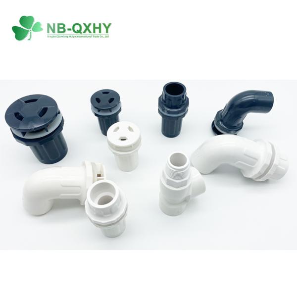 PVC Plastic Aquarium Box Pipe Fitting Fish Tank Hose Connector