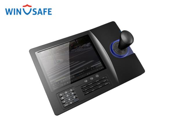 Buy 8" LCD Display ONVIF PTZ Camera Controller , Speed Dome Camera Controller at wholesale prices