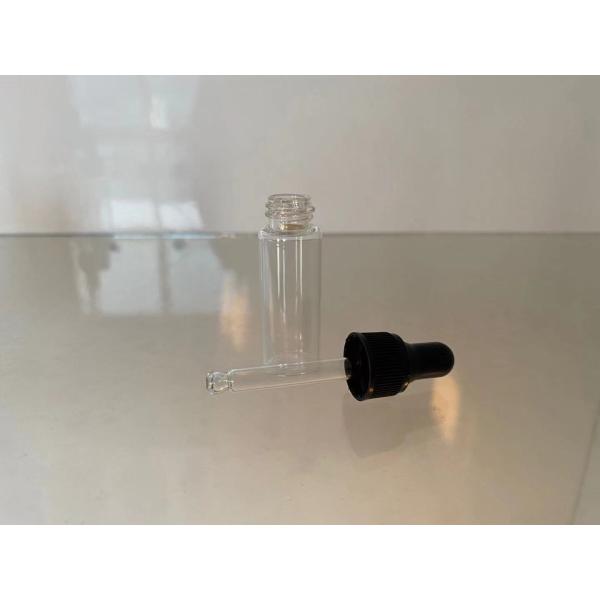 10ml Clear Amber Glass Dropper Bottle Essential Oil Packaging