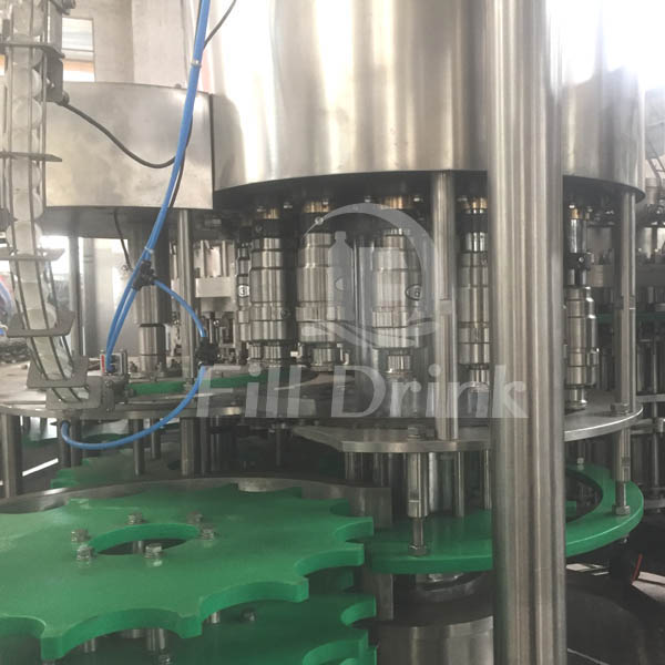 350ML Automatic Soft Drink Carbonated Water Production Line Trembling Cap Sorting Elevator