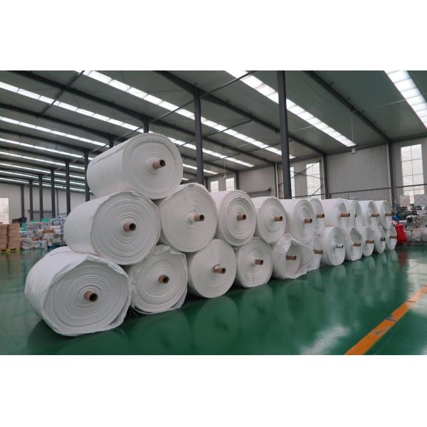 OEM PP Woven Fabric Roll Woven Polypropylene Tube Roll For Making Sand Cement Feed Bag