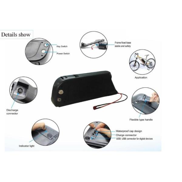 48v 1000w 11.6ah Rechargeable Dolphin Li-Ion Lithium Battery Pack For Ebike