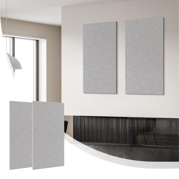 Customizable Polyester Fiber Fabric Sound Absorbing Board A1 / B1 Flame Retardant