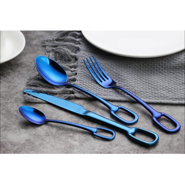 Cutlery Small Stainless Steel PVD Coating Machine With Rotary Vane Pump