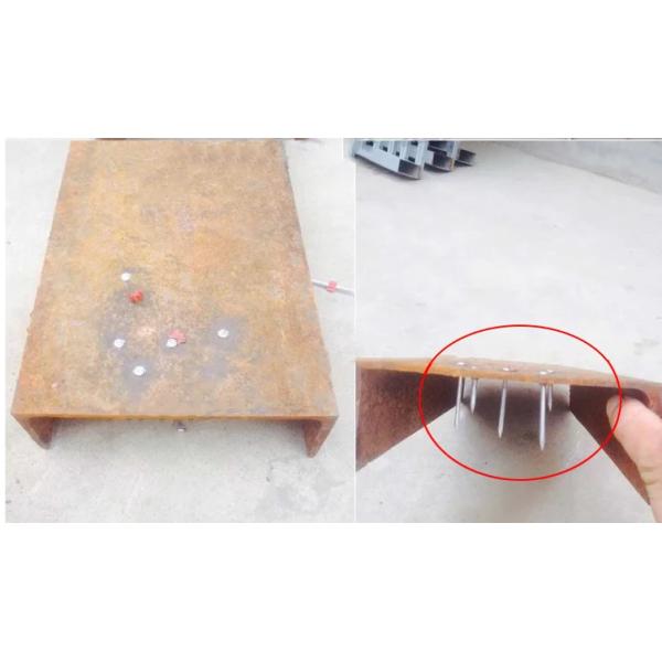 Fixing Grooved Shank Concrete Nails Rust Resistance Zinc Galvanized