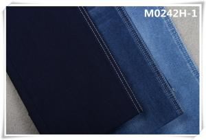 Quality 12oz Fleece Knitted Winter Jeans Brushed Denim Fabric 56 Cotton 43 Polyester 1 Spandex for sale