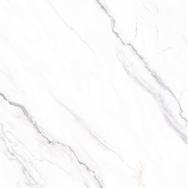 White Polished Sintered Stone Slabs 1200x1200mm for Bathroom Renovation