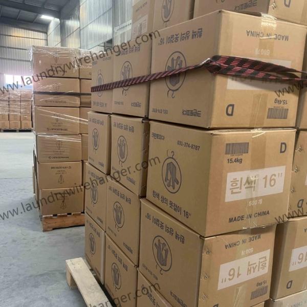 High Capacity Wired Cloth Hanger 2500 Boxes for Container Loading in Qingdao