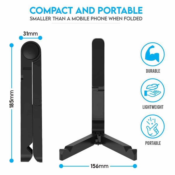 Porable Adjustable Foldable Desktop Phone Tablet Stand Mobile Desk Holder OEM ODM