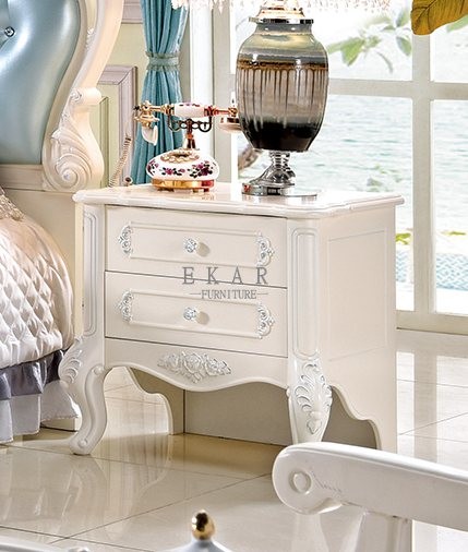 Antique Nightstand Bedside Table Wooden bedroom furniture