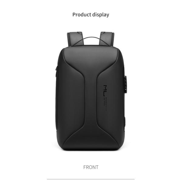 MingLu High quality new bag usb charging anti theft men waterproof bagpack backpack bag laptop backpack for men