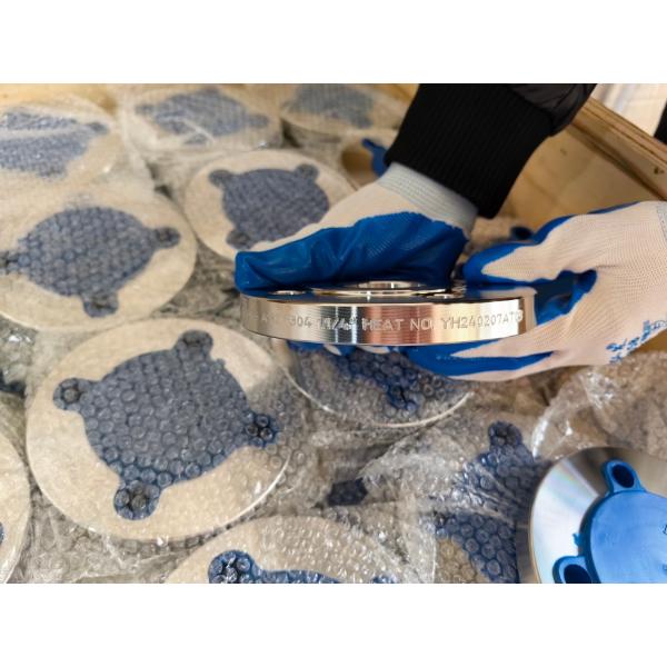 3 Inch DIN SS304L Stainless Steel Threaded Pipe Flange For Connection
