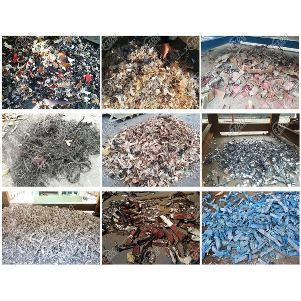 Xrido Double Shaft Waste Shredder Machine for Metal Plastic Recycling