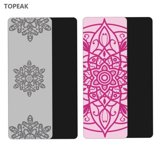 Tpe Pu Rubber Yoga Mat 72 X 32 72 X 36 4mm Blue Green