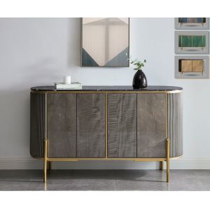 Quality ISO14001 Appprove Gold Metal Frame Hotel Room Cabinet 860mm Height for sale