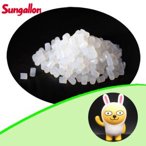 Quality Hardness 95A White Toy TPR Granules Soft Thermoplastic Rubber Material for sale