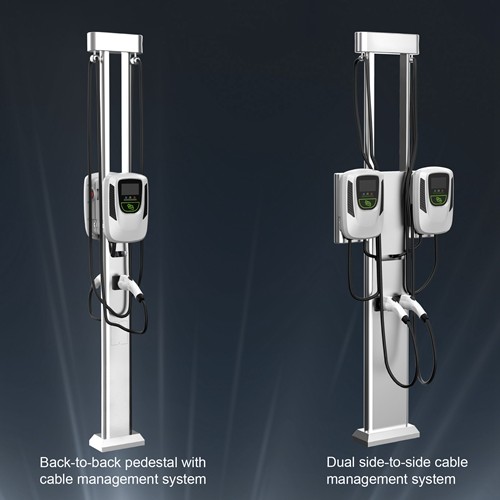 7KW 60Hz SAEJ1772 Electric Vehicle Charging Station