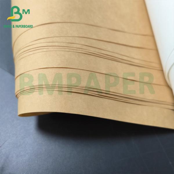 25kg - 50kg Cement Packaging Kraft Paper Brown White Extensible Bags Paper