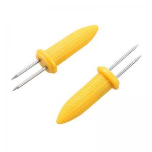 Quality 6x2x1.5CM Kitchen Cookware Accessories Stainless Steel Corn Roast Needle BBQ for sale
