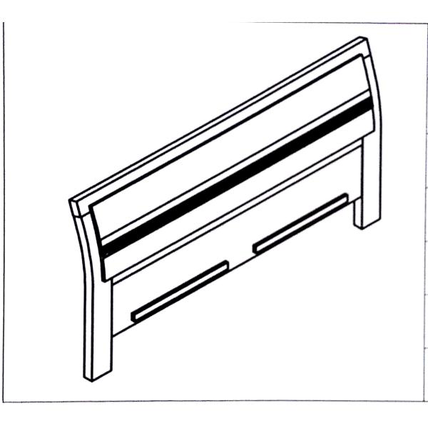 Metal Legs Full Bedroom Furniture Sets / Contemporary Bedroom Furniture