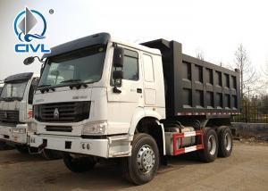 Quality New Diesel Heavy Duty Dump Truck Payload 30 Tons 10 Wheels Hyva 16m3 Bucket white color for sale