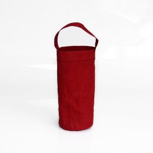 Quality Washable Kraft Paper Wine Bottle Bags Eco Friendly Recycled Design for sale