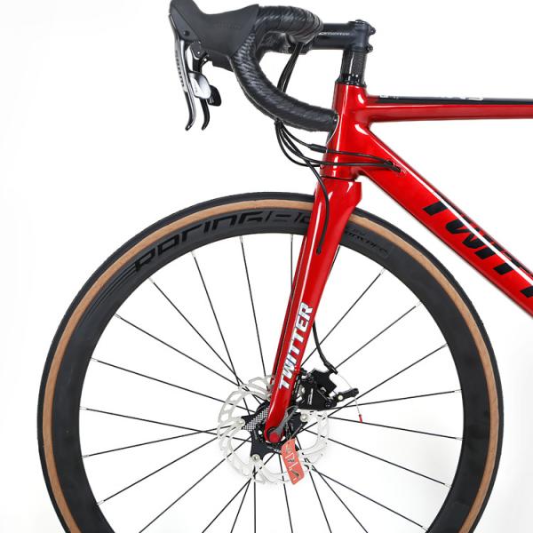 Aluminium AL7005 22 Speed Road Bike 700C With SRAM RIVAL Disc Brake