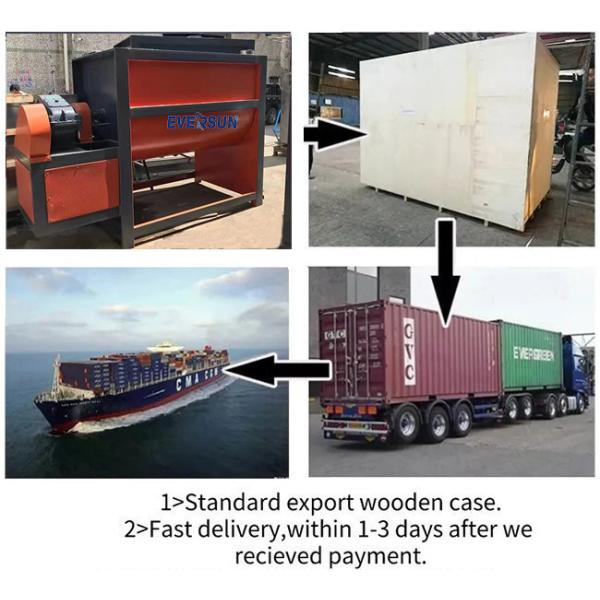 Multifunctional Horizontal Ribbon Blender Ribbon Blade Mixer For Dry Powders