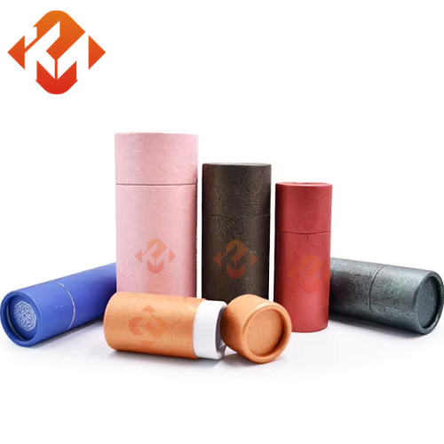 UV Resistant Kraft Paper Tube Box Moisture Proof Recycled Cardboard Tubes