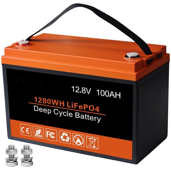 BMS 12V 200Ah Lithium Ion Battery LFP Deep Cycle Lithium Iron Phosphate Battery