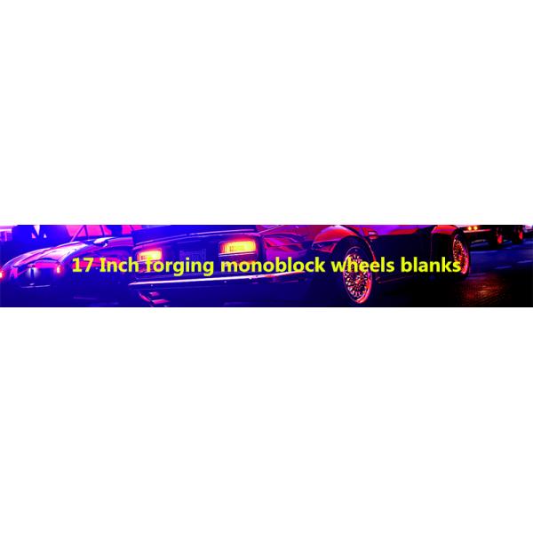 TM167001 16 inch*7J inch width Aluminum alloy forging wheels blanks machined monoblock 16 inch off road wheels