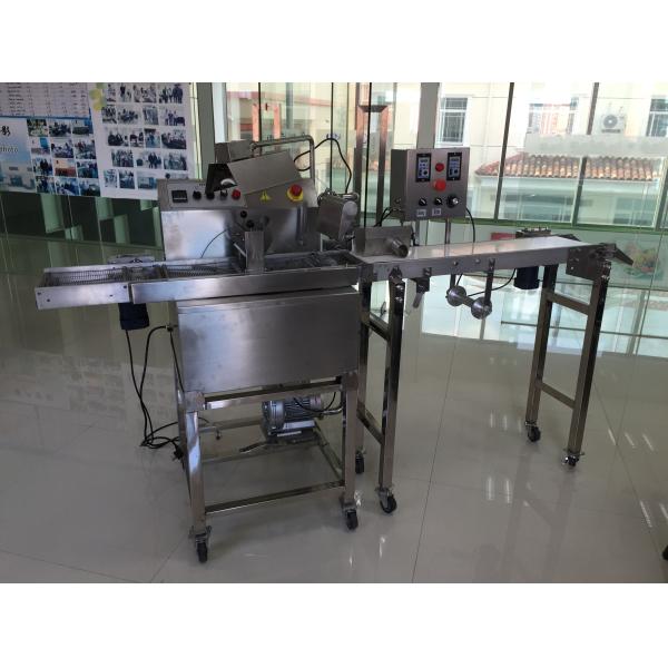 380v Chocolate Making Machine Enrobing Covered Commercial Chocolate Melting Machine