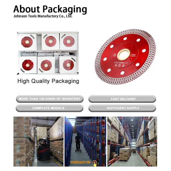 4.5 Inch Multipurpose Wet Dry Diamond Cutting Disc Reinforced Circular Diamond Saw Blade