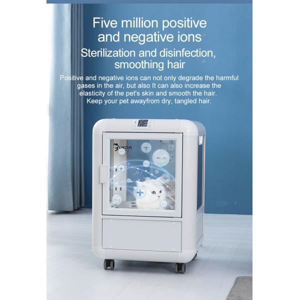 220V 1650W PET Drying Room Spa Care , Low Noise Pet Hair Dryer Box