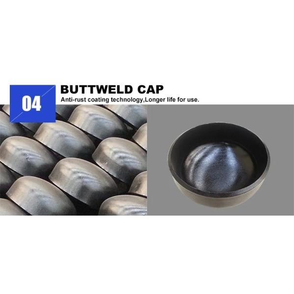 Butt Welded Sch80 Pipe Cap Galvanized Ss Pipe End Cap Smls End Cap Ansi B16.9