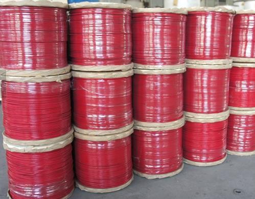 1*7/7*7/1*19/7*19 Structure PVC Coated Galvanized Steel Wire Rope for Clothesline Standard AiSi