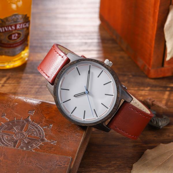 Minimalist leather watch, genuine leather bands changeable ,good quality watch with japan movement.