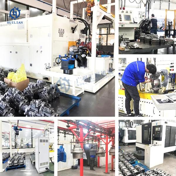 DX340 DH370-7 DX420 Swing Motor Assembly For Doosan Excavator Hydraulic Parts K1007543A 401-00359 Cover Rear