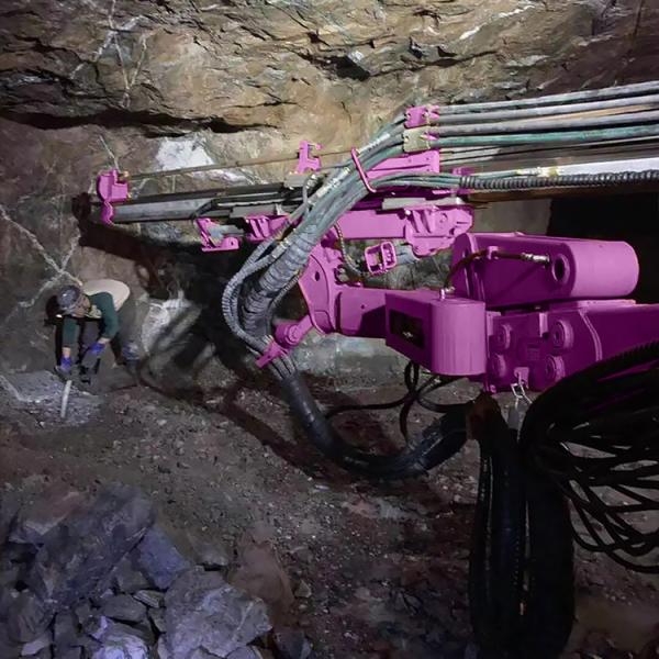 Jumbo Mining Drill Rig Underground Tunneling Hydraulic Blast Hole Drilling Rig Machine