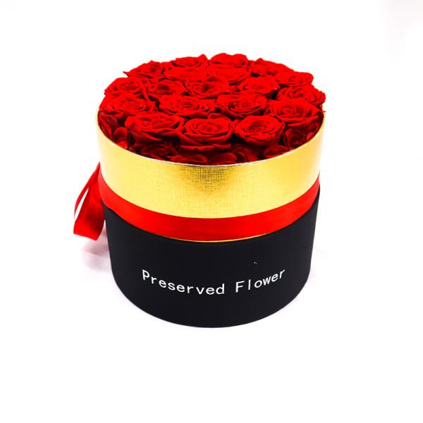 Everlasting Luxury Roses In A Box For Wedding And Home Decoration