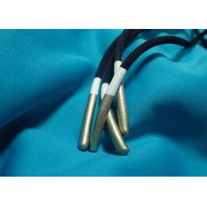 Popular Customizable Metal Slider Puller Carve With Logo Zipper Puller With Cord