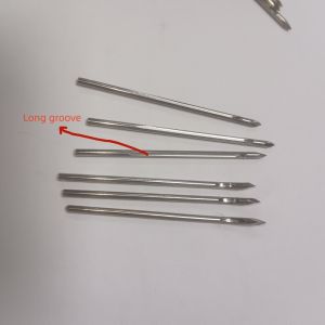 Buy cheap 304 Stainless Steel Leather Needle Slot Leather Threading Needle from wholesalers
